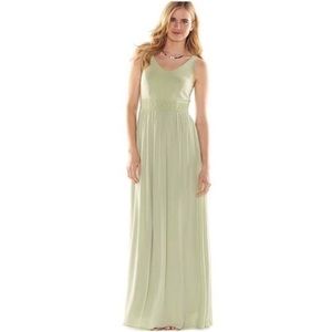 LC Lauren Conrad Green Maxi dress
